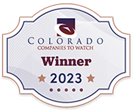 Colorado Companies to watch winner 2023 badge