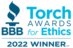 BBB Torch Awards for Ethics 2022 badege