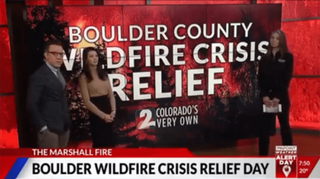 brothers gives back Boulder fire relief
