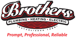 Brothers Plumbing, Heating, and Electric Logo
