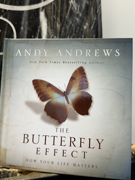 A copy of The Butterfly Effect Book at the Office