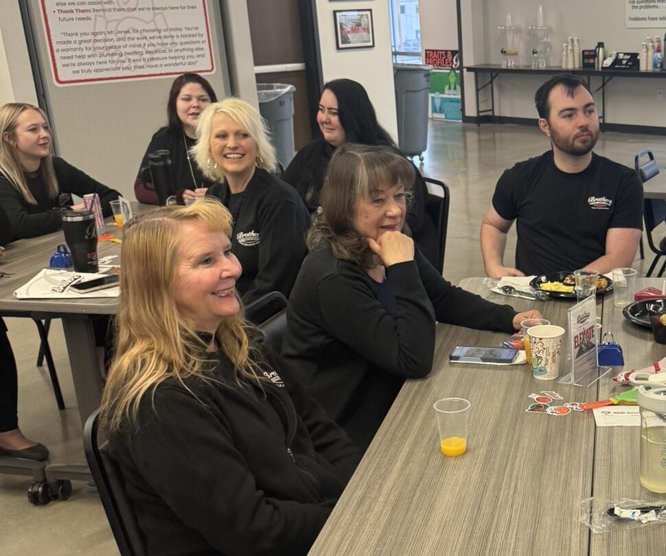 It’s not just the techs — our Client Care, admin, and leadership teams are right there in the middle of it.